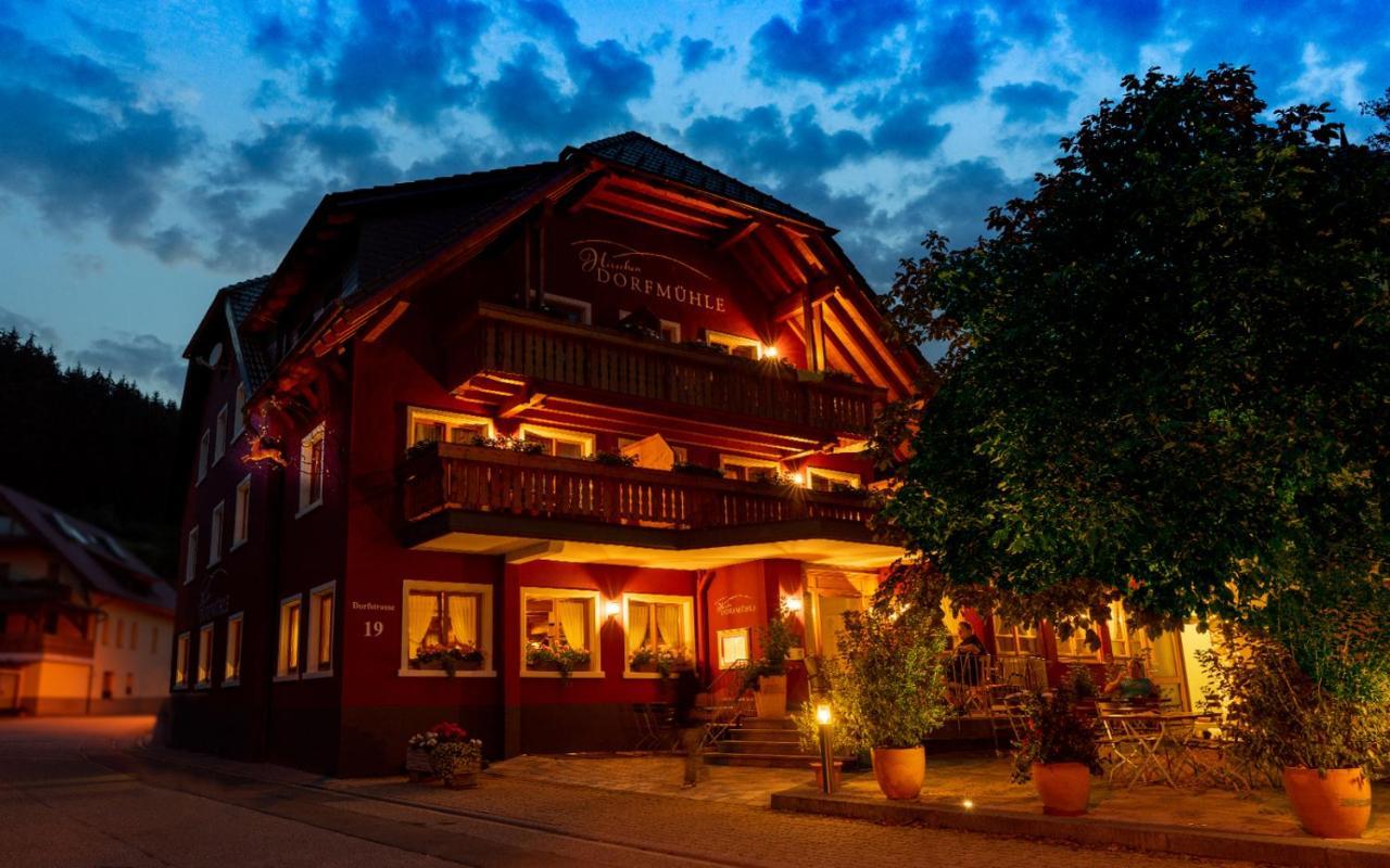 Hirschen-Dorfmuehle Hotel Biederbach Luaran gambar