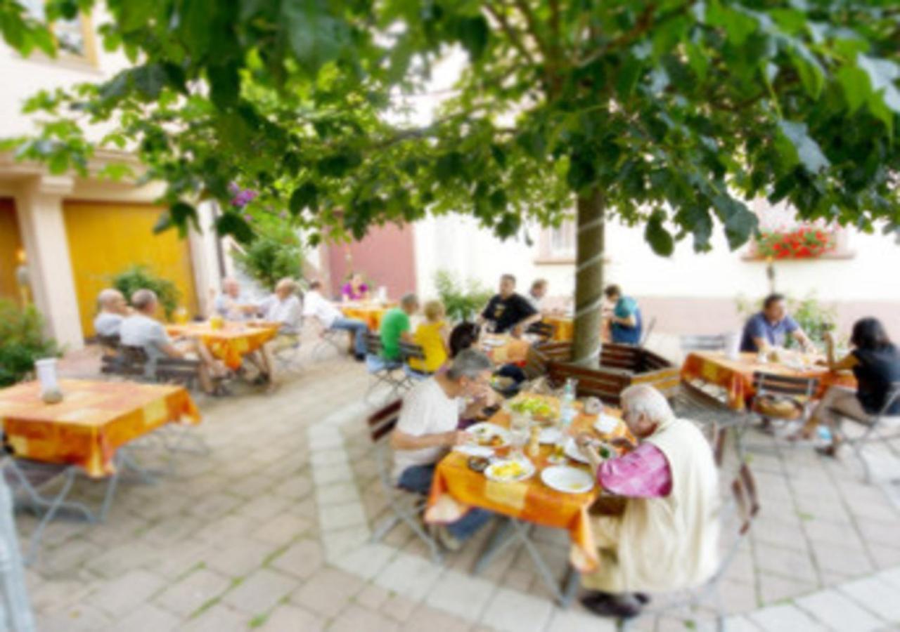 Hirschen-Dorfmuehle Hotel Biederbach Luaran gambar