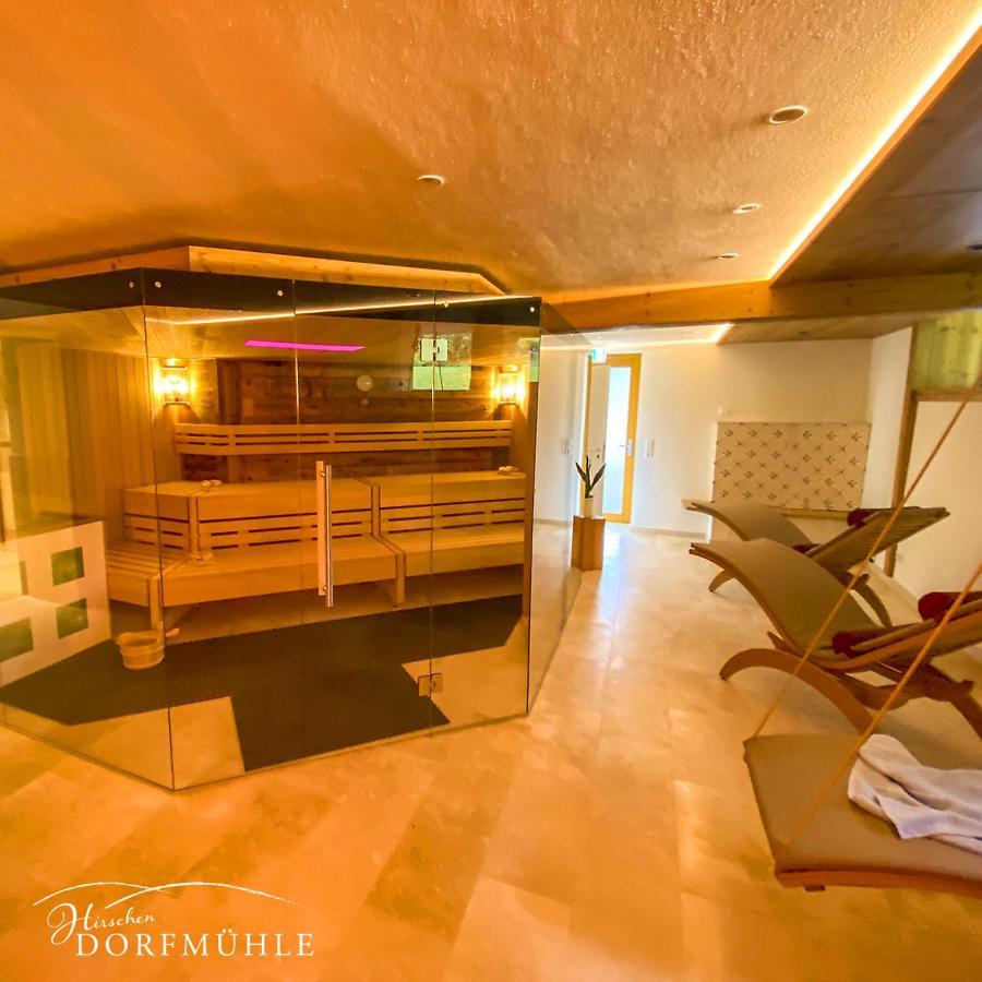 Hirschen-Dorfmuehle Hotel Biederbach Luaran gambar