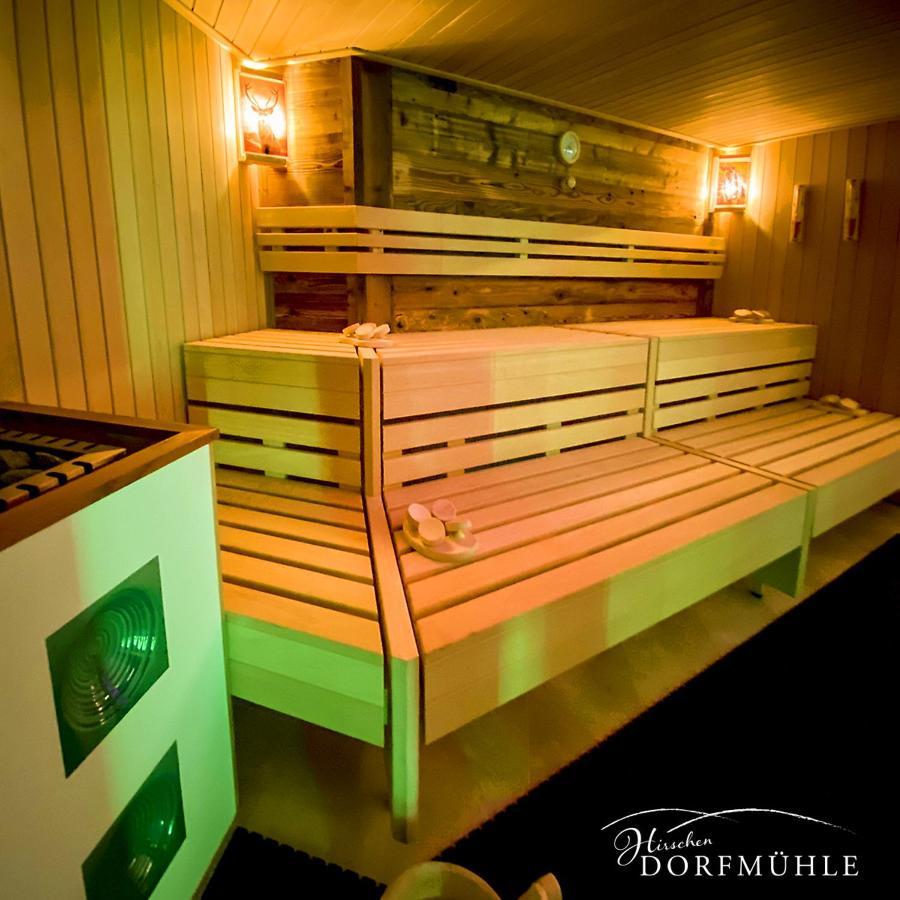 Hirschen-Dorfmuehle Hotel Biederbach Luaran gambar
