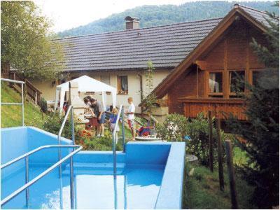 Hirschen-Dorfmuehle Hotel Biederbach Luaran gambar